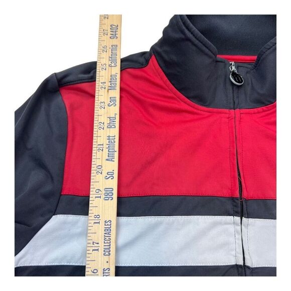 Travis Mathew Mens Nylon Blend Zip Up Golf Activewear Jacket Black Medium Jog - Picture 9 of 11